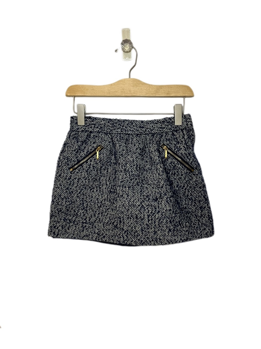 Janie and Jack 6 Girls Tweed Skirt with Adjustable Waist